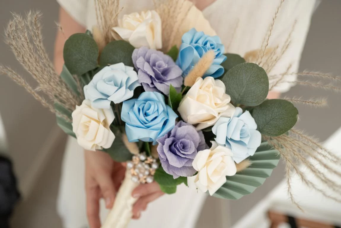 image blog bouquet degrade de couleurs